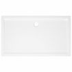 Rectangular ABS Shower Base Tray White 70x120 cm