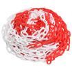 Warning Chain Red and White 100 m Ø4 mm Plastic