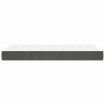 Pocket Spring Bed Mattress Dark Grey 107x203x20 cm Super Single Velvet