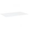 Bookshelf Boards 4 pcs White 80x50x1.5 cm Engineered Wood