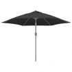 Replacement Fabric for Outdoor Parasol Anthracite 300 cm