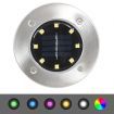 Solar Ground Lights 8 pcs LED Lights RGB Colour