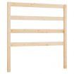 Bed Headboard 95x4x100 cm Solid Wood Pine