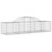 Arched Gabion Basket 200x50x40/60 cm Galvanised Iron