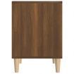 Bedside Cabinet Brown Oak 40x35x50 cm