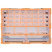 Multi-drawer Organiser with 40 Drawers 52x16x37.5 cm