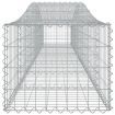 Arched Gabion Basket 400x50x40/60 cm Galvanised Iron