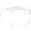 Partytent 3x4 m White