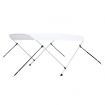 2 Bow Bimini Top White 180x150x110 cm