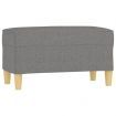 Bench Dark Grey 70x35x41 cm Fabric