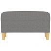 Bench Dark Grey 70x35x41 cm Fabric