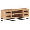 TV Cabinet 110x30x40 cm Solid Acacia Wood