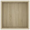 Wall-Mounted TV Cabinet Sonoma Oak 102x35x35 cm Engineered Wood