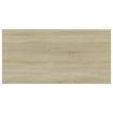 Bookshelf Boards 4 pcs Sonoma Oak 60x30x1.5 cm Engineered Wood