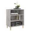 Sideboard Concrete Grey 57x35x70 cm Engineered Wood