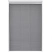 Plisse Insect Screen for Windows Aluminium 80x120 cm with Shade