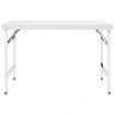 Kitchen Folding Work Table 120x60x80 cm Stainless Steel