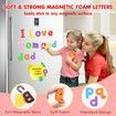 254Pcs Magnetic Letters Numbers for Classroom School Supplies Alphabet Numbers Magnets Letters for Kids Homeschool Preschool Educational Toys