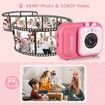 1080P Kids Digital Camera Mini Video Camera for Kids with 32GB Memory Card