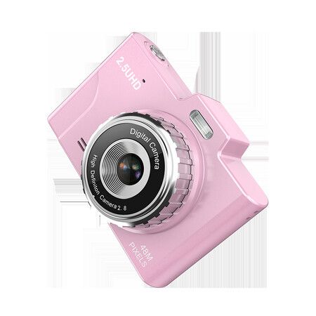 2.8 inch Digital Cameras 4800W High Definition Large Screen Camera (Pink)