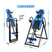 Genki Inversion Table Back Stretching Gravity Inverter Exercise Machine Home Gym Fitness Equipment Stretcher Foldable