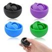 Fidget Toy,Fidget Gyro Toys,Gift Ideas Fidgets Gifts for Boys Girls Teens Kids,ADHD Autism Stress Relief Finger Toy Hand Fidget Spinner (Black+Blue+Purple+Green 4Pack)