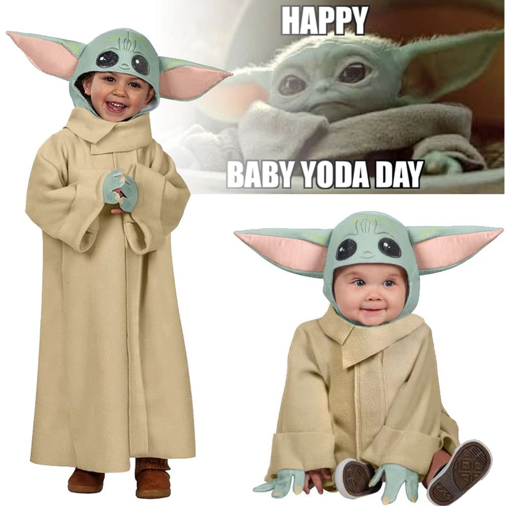 Yoda Baby Children's Clothing Stage Performance Cosplay Costume Size S