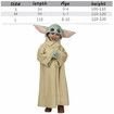 Yoda Baby Children's Clothing Stage Performance Cosplay Costume Size S