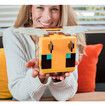 Minecraft Yellow Bee Figural - LED Mood Light | Bedside Desk Lamp | Home Decor Accessories & Room Essentials | Official Collectible Video Game