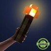 Minecraft Toys Redstone LED Flashlight | USB Rechargeable For Night Light, Costume And Role Play