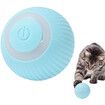 Smart Interactive Cat Toys Ball, Automatic 360 Degree Self-Rotating Rolling Ball (Blue)