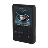 USB 2.0 Mini MP3 MP4 Player, Mini Music Player with Headphones for Running (Black)