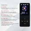 MP3 Player With 32GB Memory Card, Portable HiFi Lossless Sound MP3 Mini Music Player