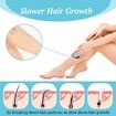 Crystal Hair Eraser, Crystal Hair Removal Painless Exfoliation, Hair Remover Tool