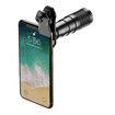 6 in 1 Phone Lens Kit - 22X Telephoto Lens,205° Fisheye Lens,120° Wide Angle Lens Compatible with Smartphone