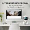 Astronaut Projector Light, Galaxy Projector for Bedroom, Star Projector,Kids Night Light, Boys Girls Room Decor, Playroom, Home Theater, Ceiling (White)