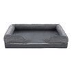 Dog Bed Orthopedic Pet Cat Calming Sofa Couch Memory Foam Cushion Large Mattress Waterproof Liner Removable Washable Cover Bolster Lounger