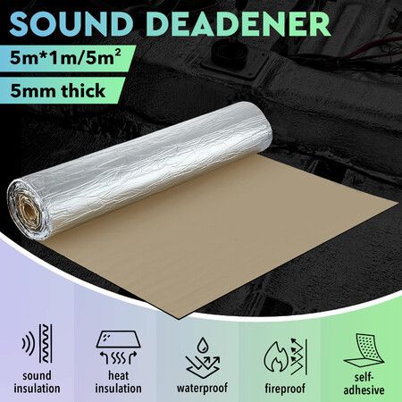 Sound Deadener Features Excellent Thermal Insulation