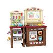 Pretend Kitchen Play Role Cooking Toys Set Children Cookery Cookware Playset Plastic Accessories Kids Toddler Gift Brown