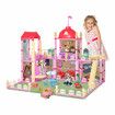 Doll House Barbie Dream Play Furniture Playhouses Toys Dollhouse Princess Castle Light With  Elevator 6 Rooms 2 Stories 73cm