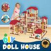 Doll House Barbie Dream Play Furniture Playhouses Toys Dollhouse Princess Castle Light 22 Rooms 4 Stories 67cm