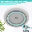 Plastic turnable Fridge Kitchen Organizer  Non-Slip Spinning Cabinet Turntable