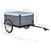 Bike Cargo Trailer Black and Blue 65 kg