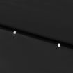 Parasol with LEDs and Steel Pole Black 2x3 m