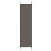 6-Panel Room Divider Anthracite 300x220 cm Fabric