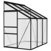 Greenhouse Anthracite Aluminium 3.8 m³