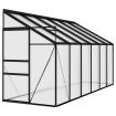 Greenhouse Anthracite Aluminium 7.44 m³