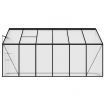 Greenhouse Anthracite Aluminium 7.44 m³