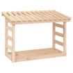 Firewood Rack 108x64.5x78 cm Solid Wood Pine