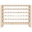 Wine Rack 109.5x30x82 cm Solid Wood Pine